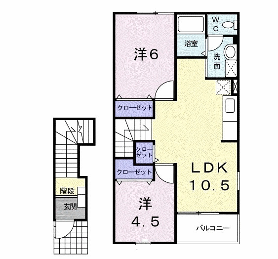 ソレアードエムＢの間取り