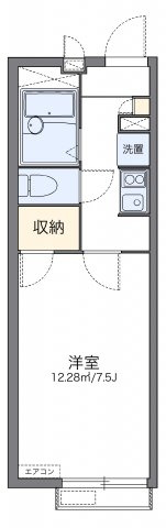 レオパレス下関中央の間取り