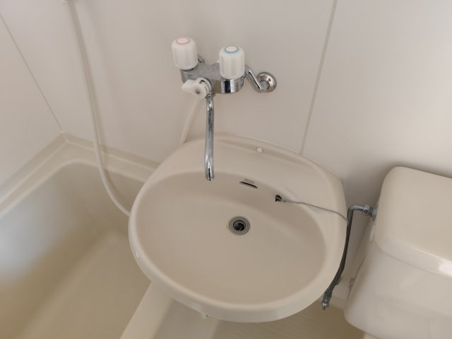 つくばハイツ2の洗面所