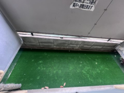 ローズガーデンのバルコニー