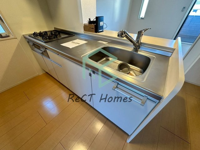 姫路市北今宿３丁目の賃貸マンションのキッチン