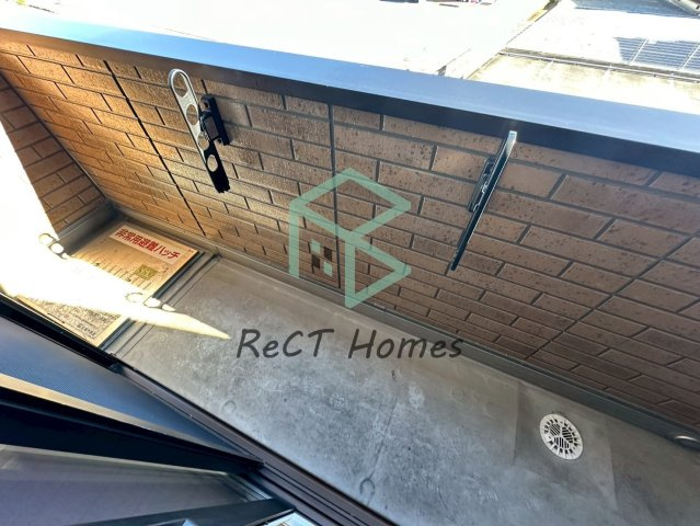 姫路市北今宿３丁目の賃貸マンションのバルコニー