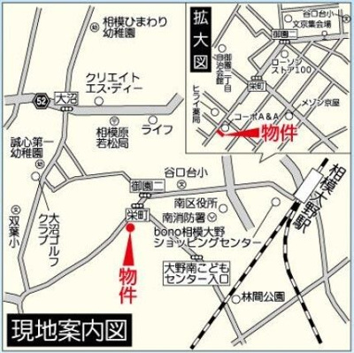 【地図】 | サザンコート相模大野（サザンコートサガミオオノ）