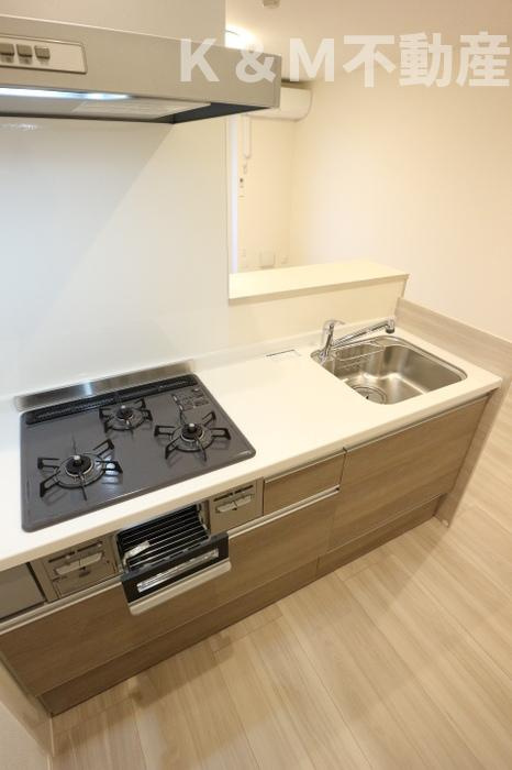 オークツリーのキッチン|お料理しやすいキッチンです