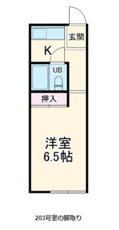 【間取り】 | 【店舗付木造アパート】草加市北谷１丁目