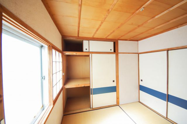 サンハイム北舞子の収納|4.5帖　押入