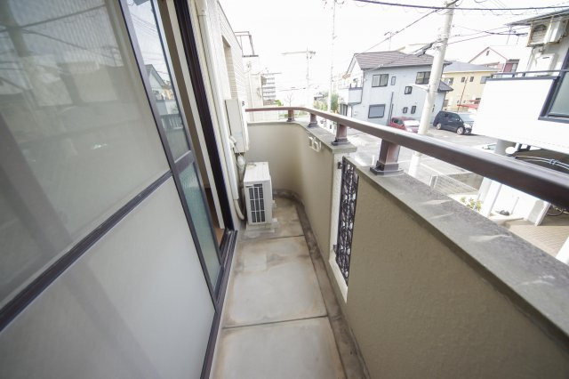 カーサ滝の茶屋のバルコニー