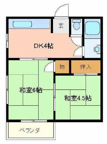 高倉文化の間取り