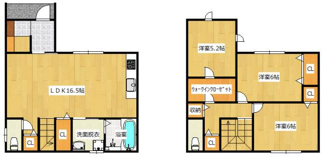 セレーヌの間取り