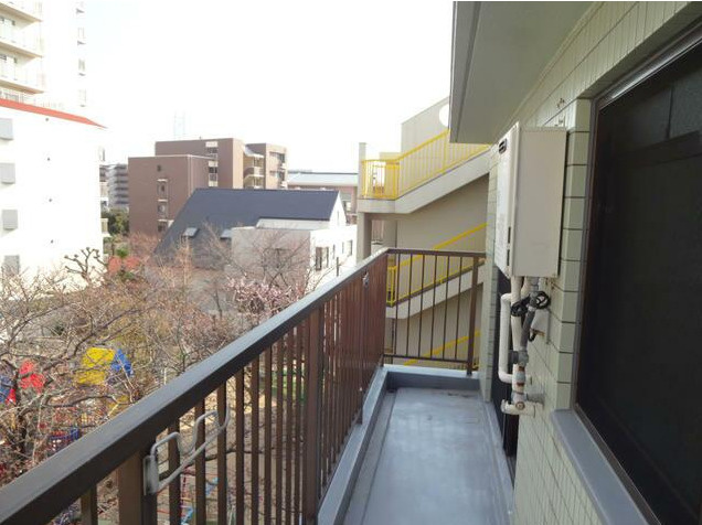 プラスパラス・ヒラノのバルコニー