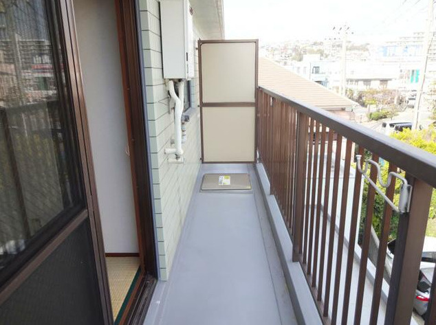 プラスパラス・ヒラノのバルコニー