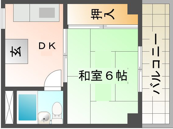 パーソナルハイツ垂水の間取り