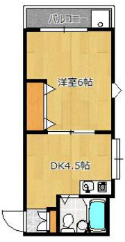 GYM清水が丘の間取り