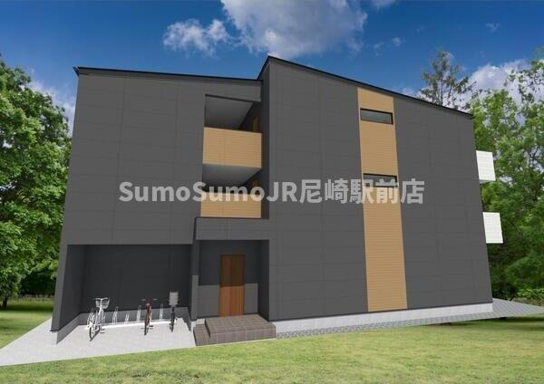 イリスコート元浜町の外観|外観は落ち着いています