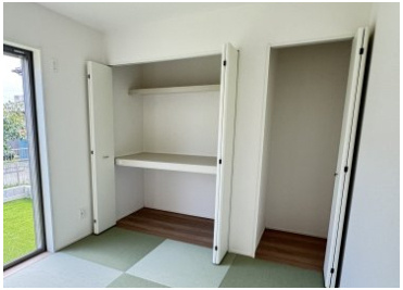 グラファーレ前橋市箱田町２期　２号棟の収納|和室にも大きなスペースがあり、収納には困りません