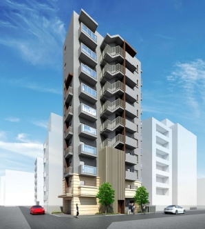 La CASE　石ヶ辻の外観パース|外観パースです