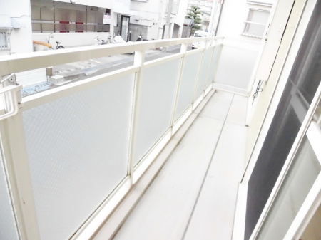 グランディール福田のバルコニー