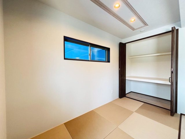 新築戸建　安八郡安八町南今ケ渕第１　全12区画分譲の和室|便利な畳コーナーは、ご来客時はもちろん、お子様のお昼寝や遊び場、寝室としてもご利用いただけます