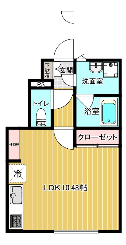 ReGLOSS城下の間取り