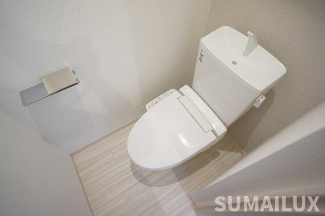 熊本市北区龍田８丁目のアパートのトイレ
