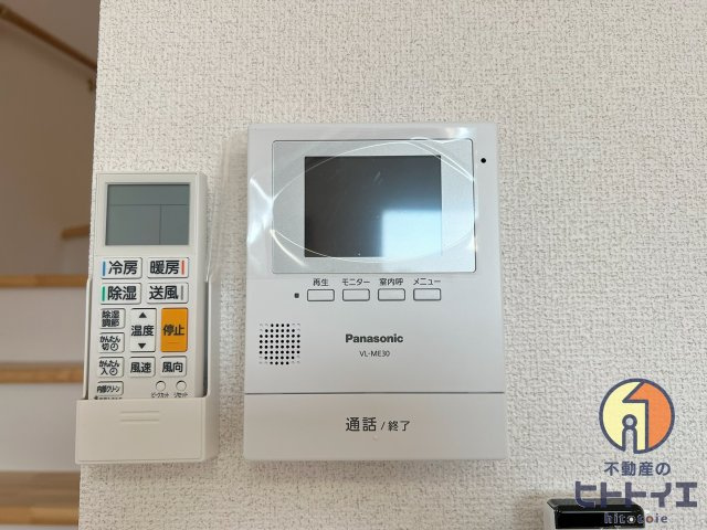ikka馬場のセキュリティ|モニター付きインターホンです