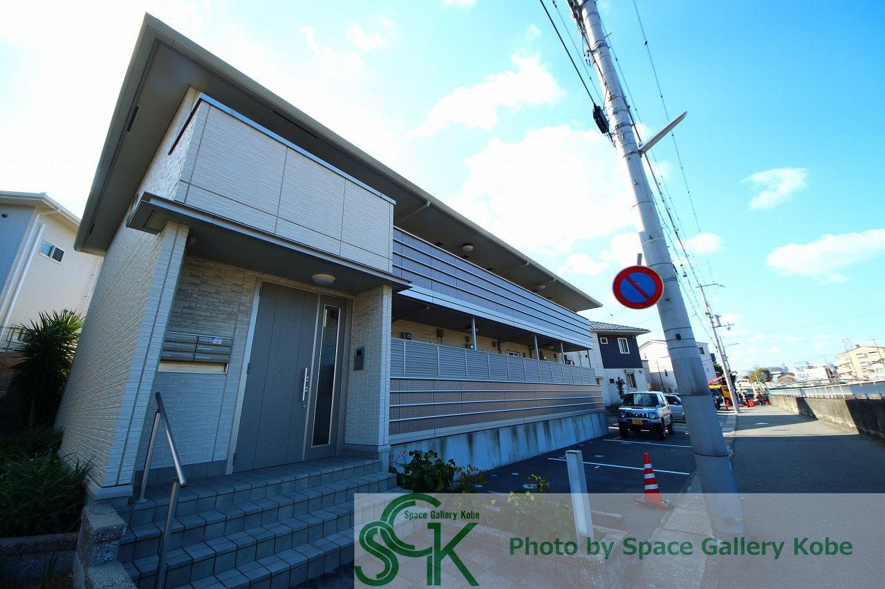 プランドール中道　B棟の外観