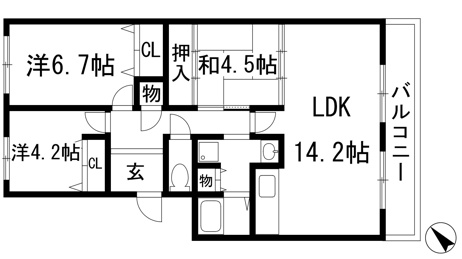 【間取り】