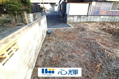 【前面道路含む現地写真】 | 宇部市大字妻崎開作 土地（73.2坪） | 現地(2025年1月23日撮影)