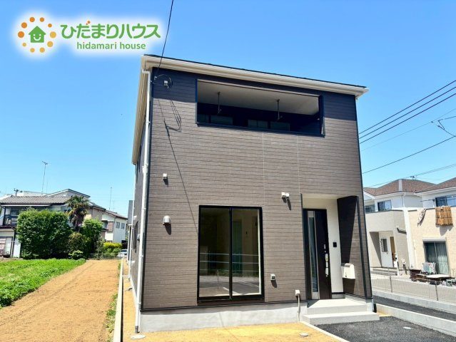 鴻巣市大間　第３　新築一戸建て　クレイドルガーデン　01の外観|落ち着きのある外観♪