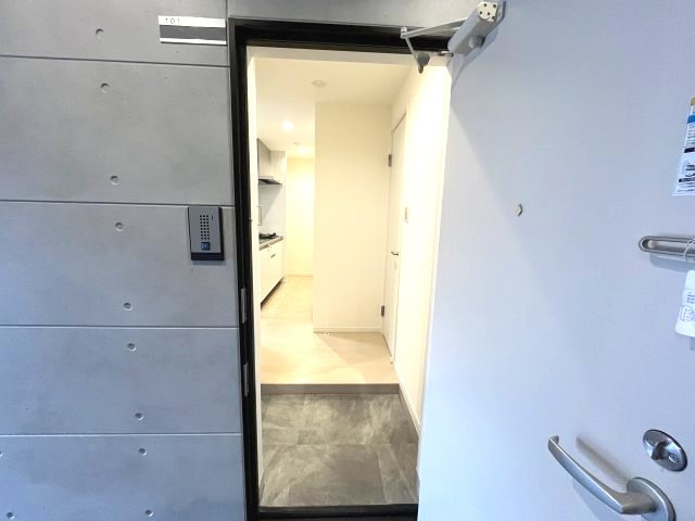 　リアフラッツ香里園NORTHの玄関