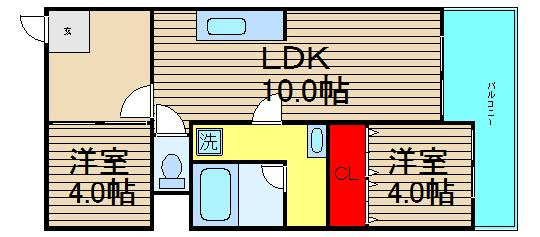 ビルヂィング77の間取り