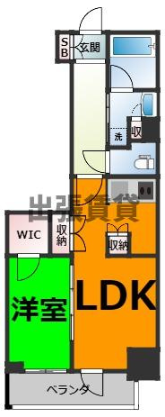 仲介手数料0円！！エステムプラザ名古屋丸の内の間取り