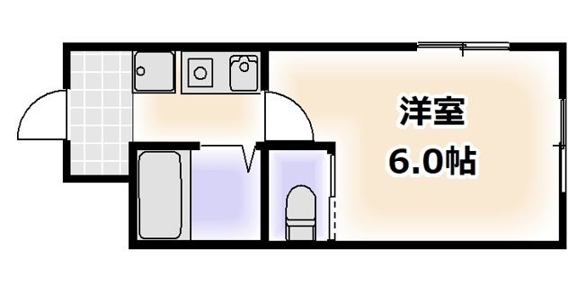 【間取り】 | ハイツ桜川