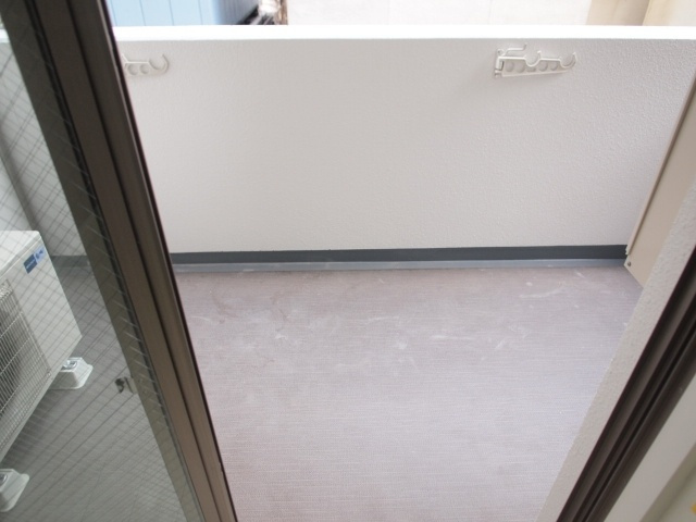 スプランディッド難波Ⅰのバルコニー