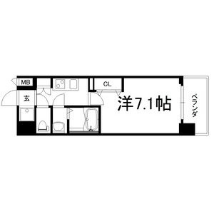 フォーリアライズ大正ソーレの間取り