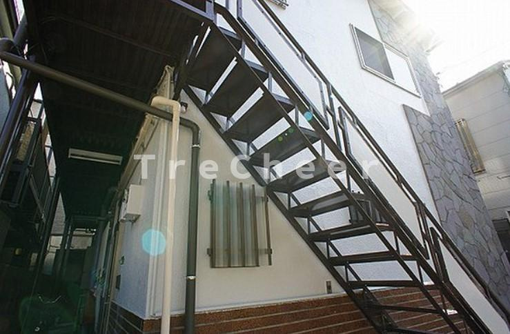 ハイツＭのエントランス