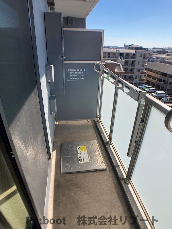 ボナール西船橋のバルコニー