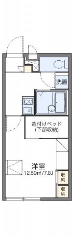 【間取り】 | レオパレスみやこ