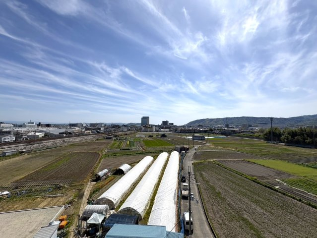 ◆室内改装済み◆７階建て最上階の三方角住戸◆阪急西向日駅徒歩１３分◆イトーピア向日マンションA棟の展望|物件からの展望