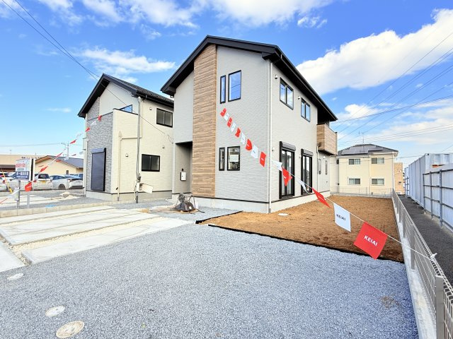 つくば市みどりの2期　新築戸建　2号棟の外観