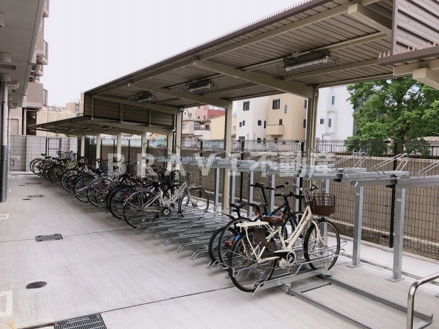 レシオス大阪城公園　BRAVI不動産のその他共用部分|【レシオス大阪城公園】駐輪場