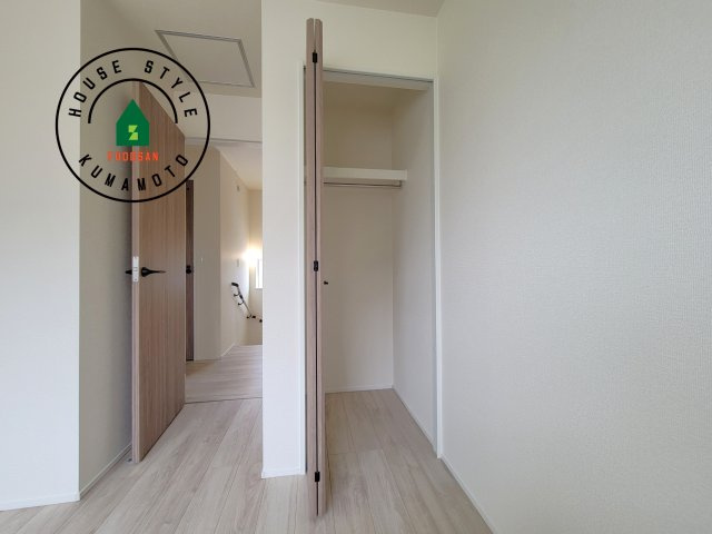 菊池郡大津町大字大津第1-3棟（1号棟）の収納|収納には困りません。