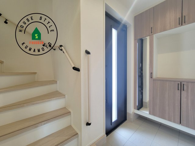 菊池郡大津町大字大津第1-3棟（1号棟）の防犯設備|二重ロックでしっかり防犯対策ができます。