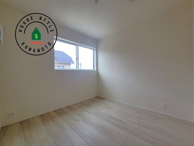 菊池郡大津町大字大津第1-3棟（1号棟）の和室|将来的に、琉球畳を引きまして和室風にすることも可能です。