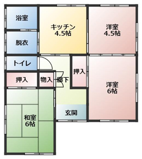【間取り】 | みどり荘