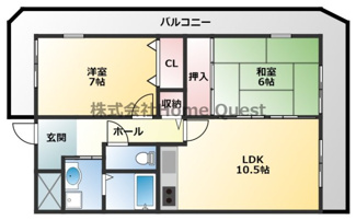 【間取り】 | パレフルール