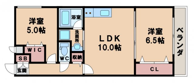 【間取り】 | grand ciel共立通