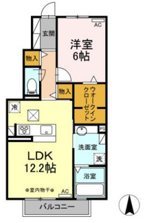 【間取り】 | グランアベニール Ⅲ