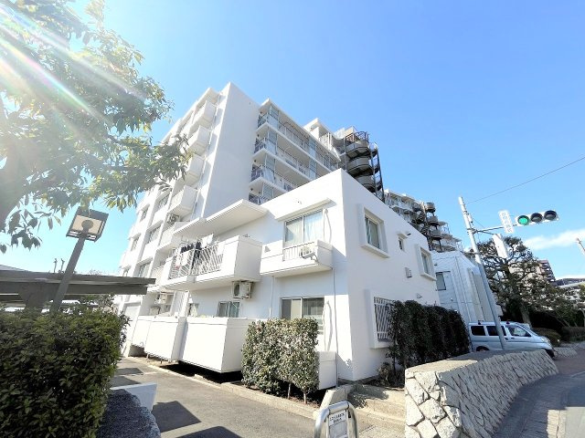 河辺ビューパレー多摩川の外観|2025年1月撮影