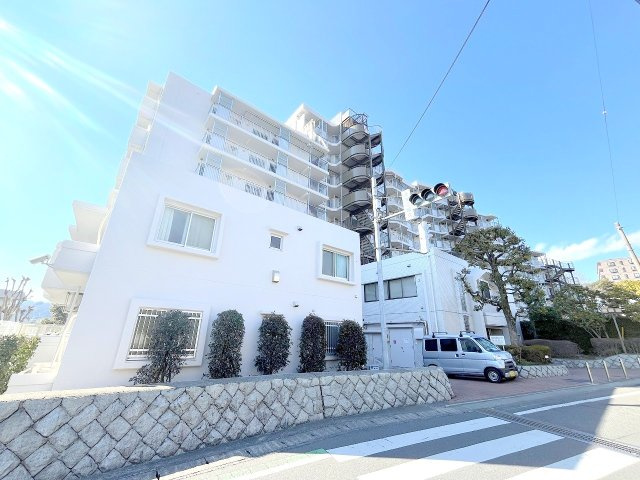 河辺ビューパレー多摩川の外観|2025年1月撮影